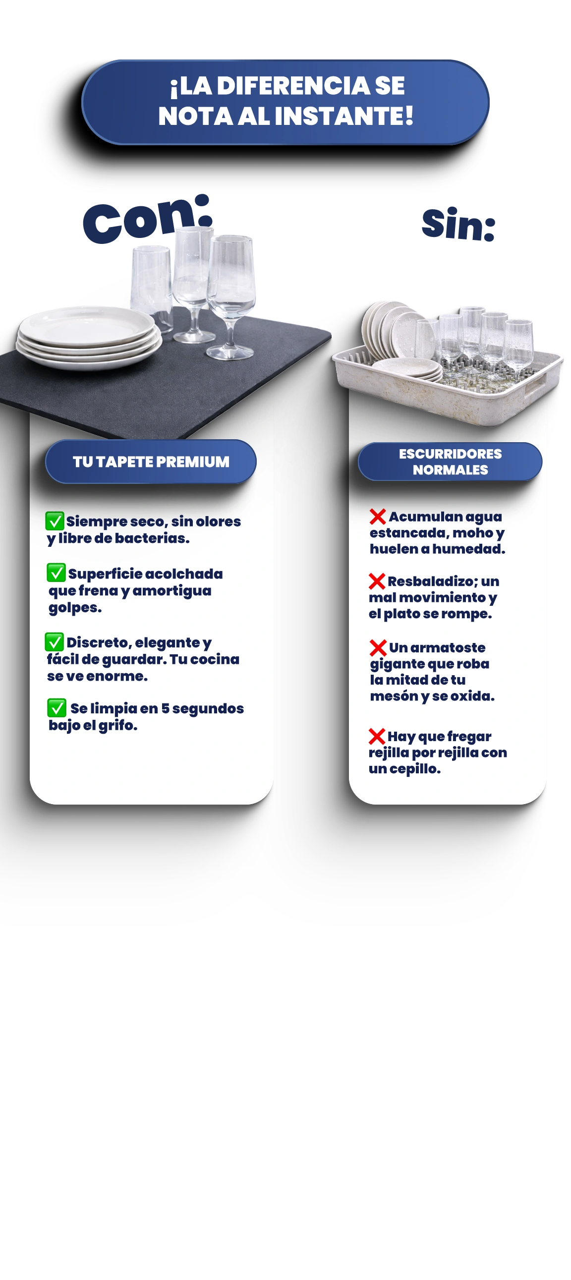 tapete absorbente