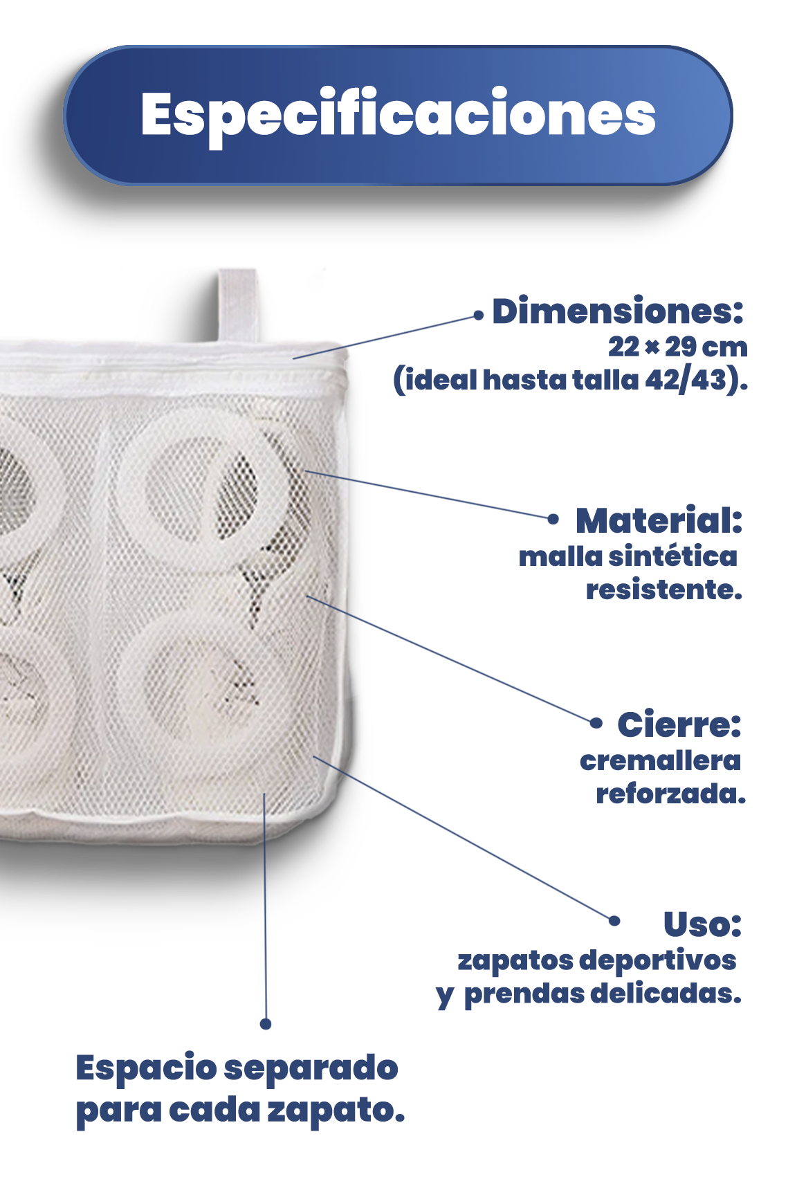 Bloque 4 Bolsa Zapatos