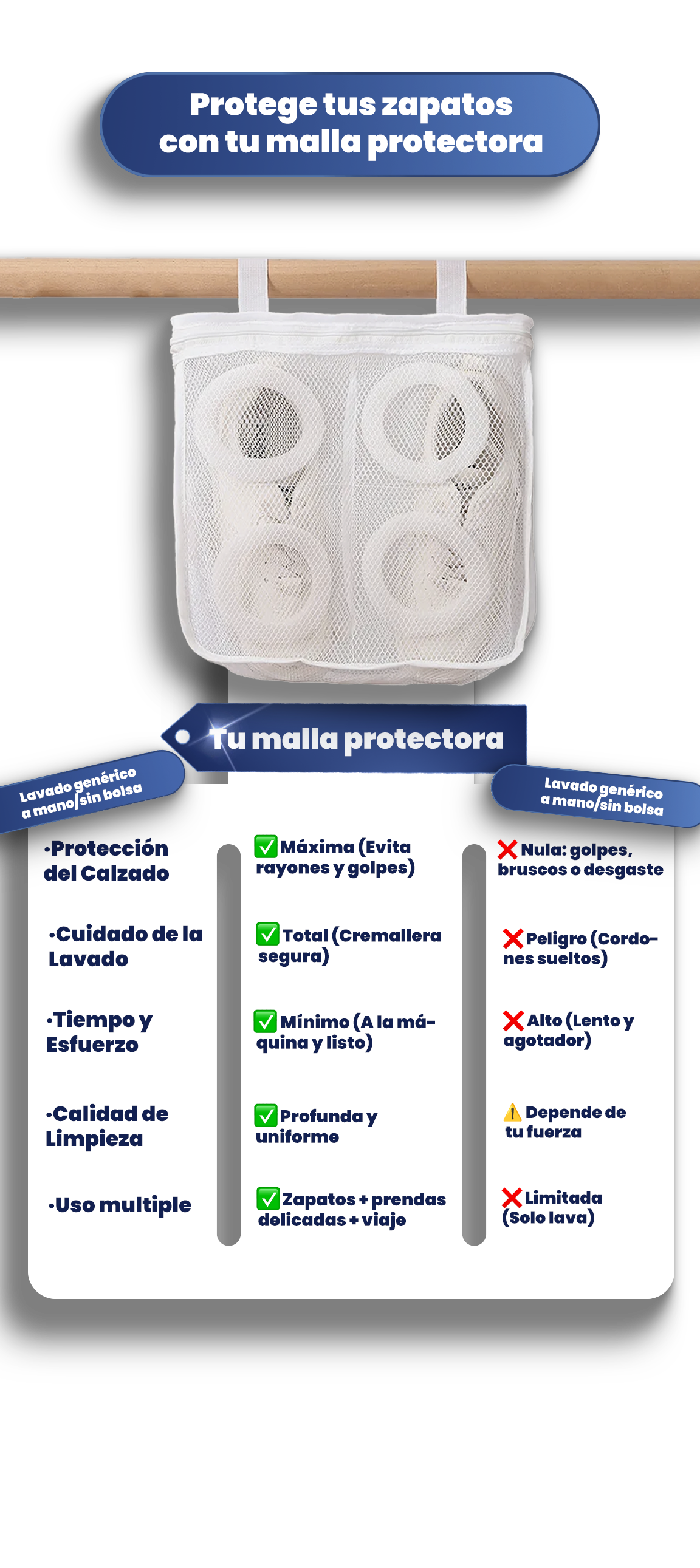 Bloque 6 Bolsa Zapatos
